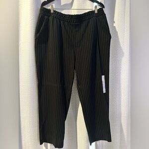 Women’s pinstripe ankle length dress pants. Size XL.